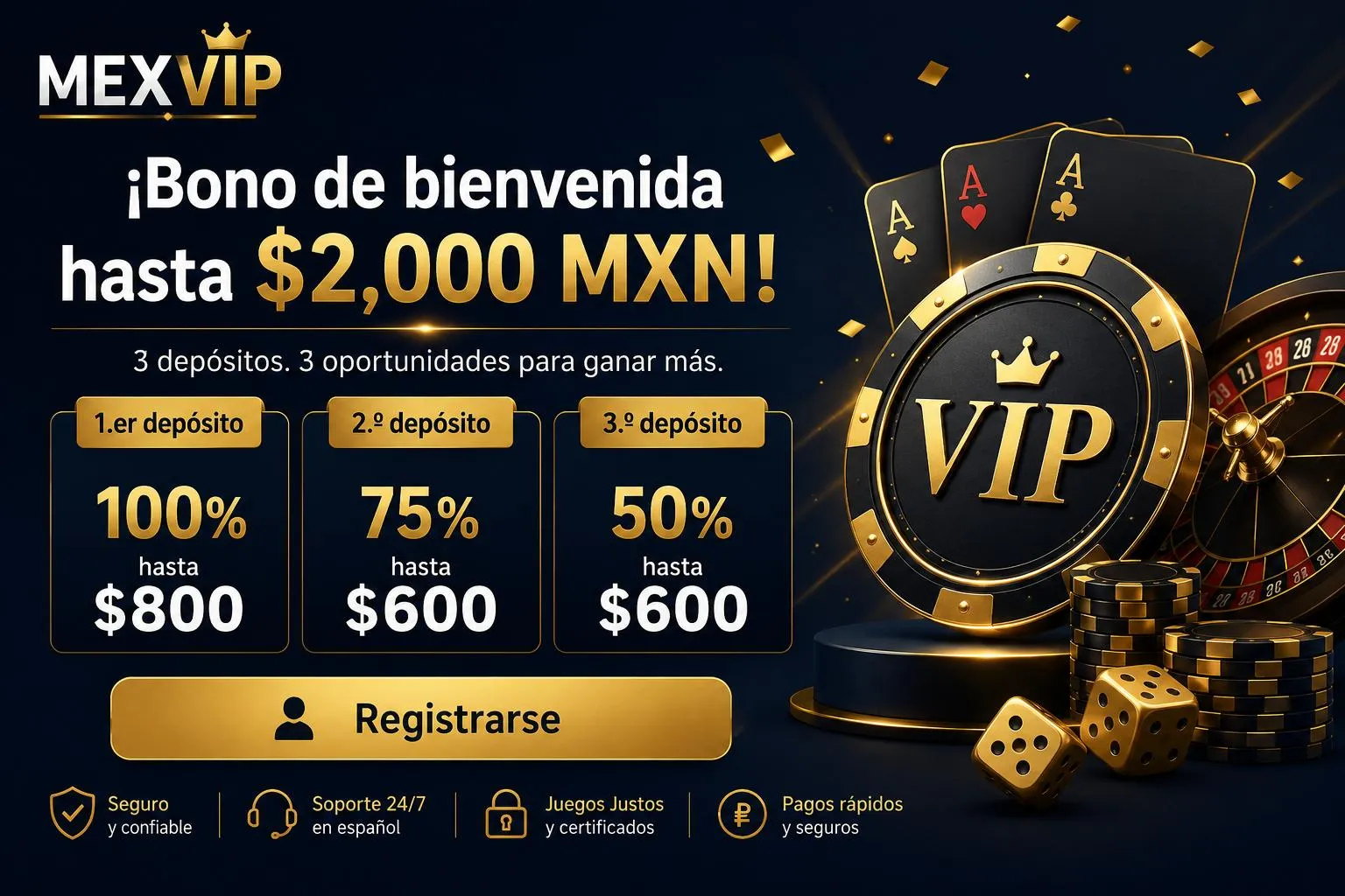 Bonos y programa VIP — MexVIP